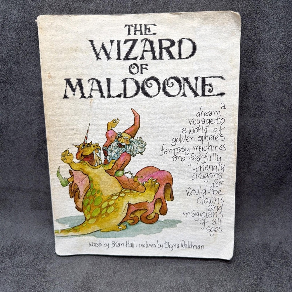 The Wizard Of Maldoone Book By Brian Hall 1975